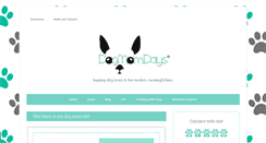 Desktop Screenshot of dogmomdays.com