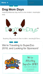 Mobile Screenshot of dogmomdays.com
